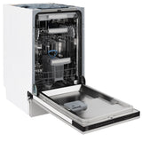 ZLINE 18" Dishwasher in Custom Panel Ready, Stainless Tub, DWV-304-18