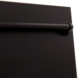 ZLINE 18" Dishwasher, Oil Rubbed Bronze panel, Stainless Tub, DWV-ORB-18