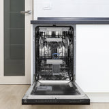 ZLINE 18" Dishwasher, Oil Rubbed Bronze panel, Stainless Tub, DWV-ORB-18