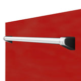 ZLINE 18" Dishwasher, Red Matt panel, Stainless Tub, DWV-RM-18