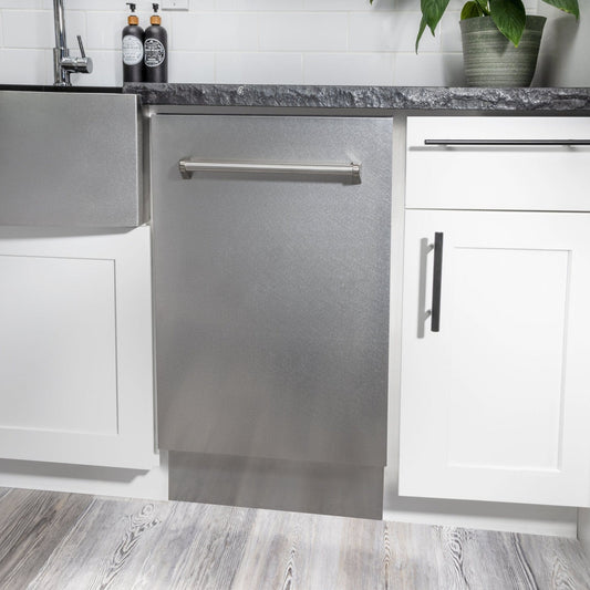 ZLINE 18" Dishwasher, Stainless panel, Stainless Tub, DWV-SN-18