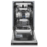 ZLINE 18" Dishwasher, Stainless panel, Stainless Tub, DWV-SN-18