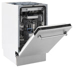 ZLINE 18" Dishwasher, Stainless panel, Stainless Tub, DWV-SN-18