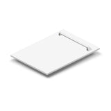 ZLINE 18" Dishwasher, White Matte panel, Stainless Tub, DWV-WM-18
