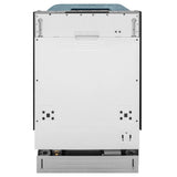 ZLINE 18 in. Compact Top Control Dishwasher with Stainless Steel Tub and Modern Style Handle, DW-BS-H-18