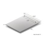ZLINE 18" Tallac Series 3rd Rack Top Control Dishwasher in Custom Panel Ready with Stainless Steel Tub, DWV-UF-18