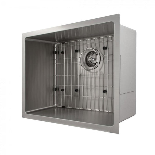 ZLINE 23" Undermount Single Bowl Sink in Stainless Steel, SRS-23