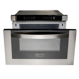 ZLINE 24" 1.2 cu. ft. Microwave Drawer in Stainless Steel, MWD-1