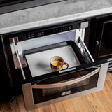 ZLINE 24" 1.2 cu. ft. Microwave Drawer in Stainless Steel, MWD-1