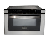 ZLINE 24" 1.2 cu. ft. Microwave Drawer in Stainless Steel, MWD-1