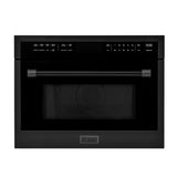 ZLINE 24" Convection Microwave, Black Stainless, MWO-24-BS