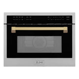 ZLINE 24" Convection Microwave, Stainless Steel, Bronze MWOZ-24-CB