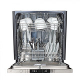 ZLINE 24" Dishwasher, Custom Panel Ready, Stainless Steel Tub, DW7713-24