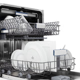 ZLINE 24" Dishwasher, Custom Panel Ready, Stainless Tub, 3rd Rack, DWV-24