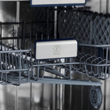 ZLINE 24" Dishwasher, Hammered Copper panel, Stainless Tub, DWV-HH-24