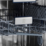 ZLINE 24" Dishwasher in Custom Panel Ready, Stainless Tub, DWV-304-24