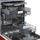 ZLINE 24" Dishwasher in Red Matt panel, Stainless Tub, DWV-RM-24