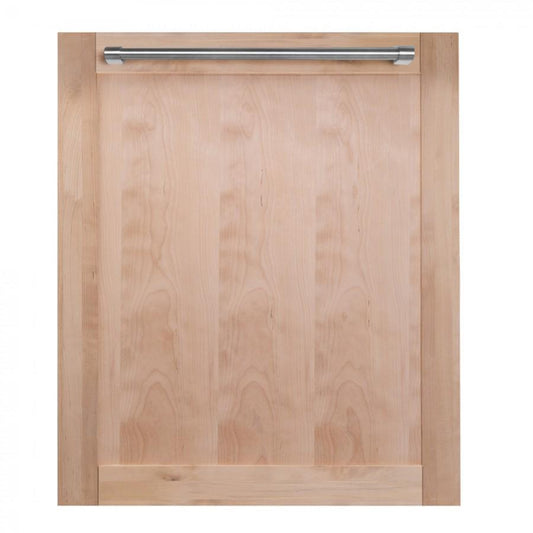 ZLINE 24" Dishwasher in Unfinished Wood with Stainless Steel Tub, DW-UF-H-24