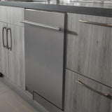ZLINE 24" Dishwasher Stainless Steel, Stainless Steel Tub, DW-304-24
