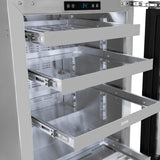 ZLINE 24 in. Touchstone 151 Can Beverage Fridge With Panel Ready Glass Door RBSPO-24