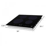 ZLINE 24" Induction Cooktop with 4 burners, RCIND-24