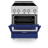 ZLINE 24" Induction Range with a 3 Element Stove and Electric Oven in Stainless Steel RAIND-BG-24