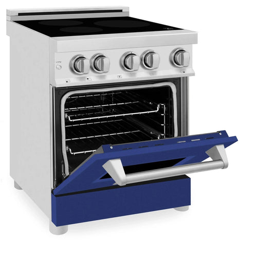 ZLINE 24" Induction Range with a 3 Element Stove and Electric Oven in Stainless Steel RAIND-BM-24