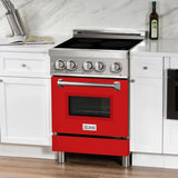 ZLINE 24" Induction Range with a 3 Element Stove and Electric Oven in Stainless Steel RAIND-RG-24
