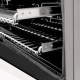 ZLINE 24" Induction Range with a 3 Element Stove and Electric Oven in White Matte RAIND-WM-24
