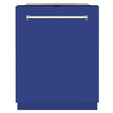 ZLINE 24" Monument, 3rd Rack Dishwasher, Blue Door, DWMT-BM-24