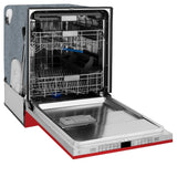 ZLINE 24" Monument, 3rd Rack, Red Door, Dishwasher, DWMT-RM-24