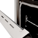 ZLINE 24" Professional Dual Fuel Range, Stainless Steel Door, RA-SN-24