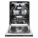 ZLINE 24" Tallac Series 3rd Rack Dishwasher Black Stainless Steel Tub DWV-BS-24
