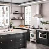 ZLINE 24" Wall Range Hood, Built-in CrownSound® Bluetooth Speakers, KBCRN-BT-24