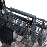 ZLINE 24"Autograph Dishwasher, Stainless, Accent Handle, DWMTZ-304-24-G