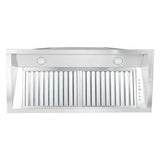 ZLINE 28" Stainless Steel Under Cabinet Range Hood Insert, 698-28