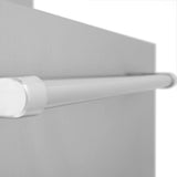 ZLINE 30" 16.1 cu. ft. Panel Ready Built-In 2-Door Bottom Freezer Refrigerator with Internal Water and Ice Dispenser RBIV-30