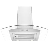 ZLINE 30"  Alpine Wall Range Hood, Stainless Steel, ALP70WL-30