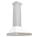 ZLINE 30" Autograph Stainless Wall Range Hood KB4STZ-WM30-CB