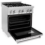 ZLINE 30" Bundle Range RA30 &  Wall Range Hood KB-30, 2KP-RARH30