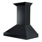 ZLINE 30" Designer Series Wooden Wall Range Hood in Black, KBCC-30