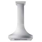 ZLINE 30" Designer Snow Stainless Finish Wall Range Hood, 8632S-30