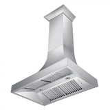 ZLINE 30" Designer Snow Stainless Finish Wall Range Hood, 8632S-30