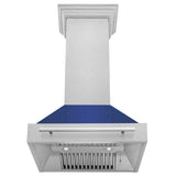 ZLINE 30" DuraSnow® Stainless Steel Range Hood with Color Shell Options 8654SNX-BM-30