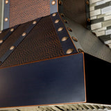 ZLINE 30" Hand-Hammered Copper Finish Wall Range Hood, 655-HBBBB-30