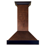 ZLINE 30" Hand-Hammered Copper Finish Wall Range Hood, 655-HBXXX-30