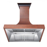 ZLINE 30" Hand-Hammered Copper Finish Wall Range Hood, 8632H-30