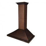 ZLINE 30" Hand-Hammered Copper Finish Wall Range Hood, 8KBH-30