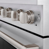 ZLINE 30 In. Gas Range, Stainless Steel w/ Brass Burners, SGR-BR-30