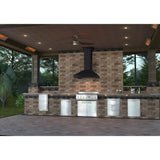 ZLINE 30" Oil-Rubbed Bronze Wall Range Hood, 8667B-30